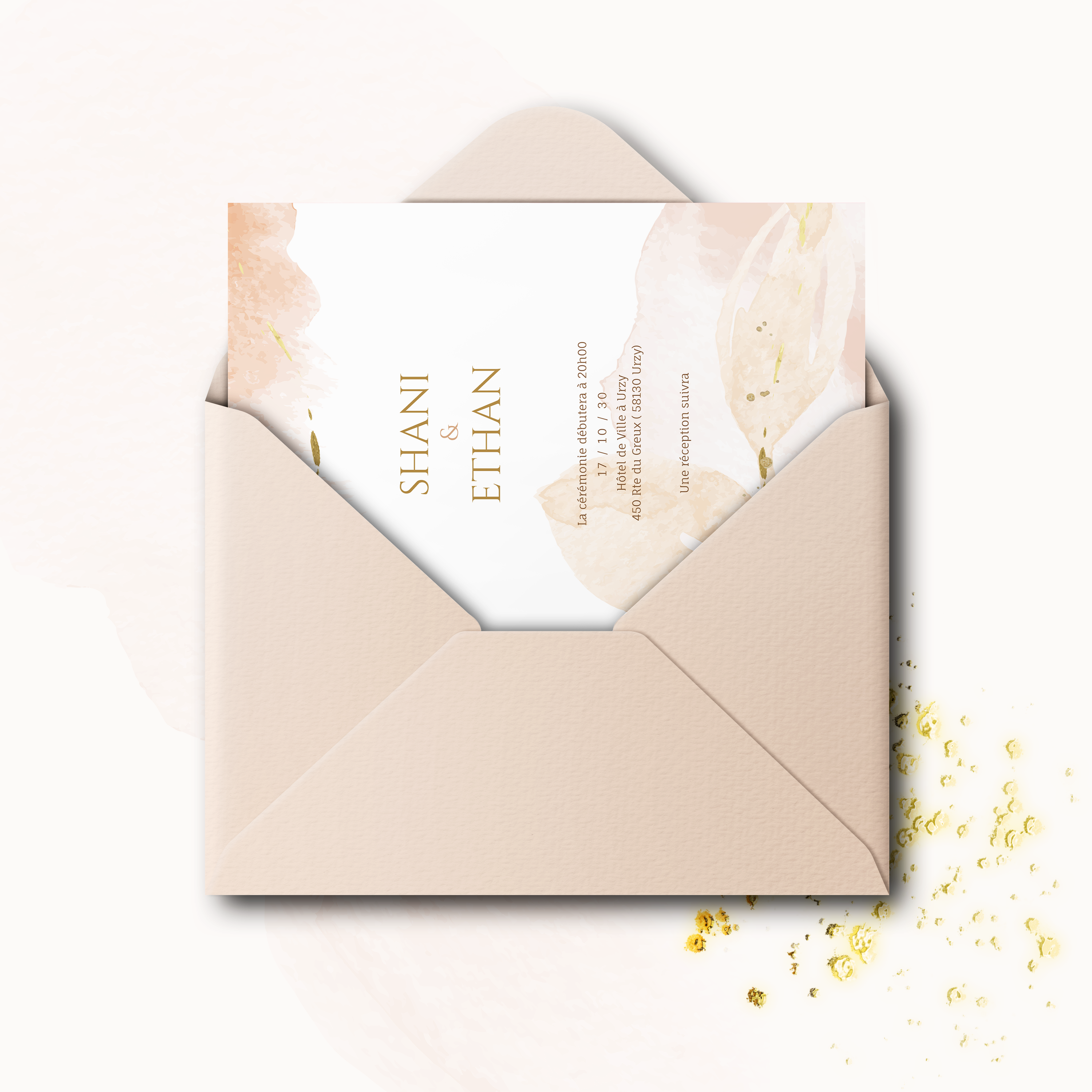 Pink Watercolor Invitation - הדגם ממחיש פשטות עכשווית גוון דומיננטי ברור שוליים פשוטים וטיפוגרפיה קריאה. המאיירים שלנו הרכיבו אסתטיקה פרימיום המדגישה קוהרנטיות. אנו מבצעים התאמה אתם מוסרים טקסט אנו משלבים מכוונים ניואנסים ומוסיפים לוגו עדין. בדיגיטל בלבד ההזמנה מגיעה ללא עיכוב. כל בחירה קצב יישורים וניגודים כוילה לשמירת זרימה ודיוק. התכתבות מודרנית פשוטה ואלגנטית.