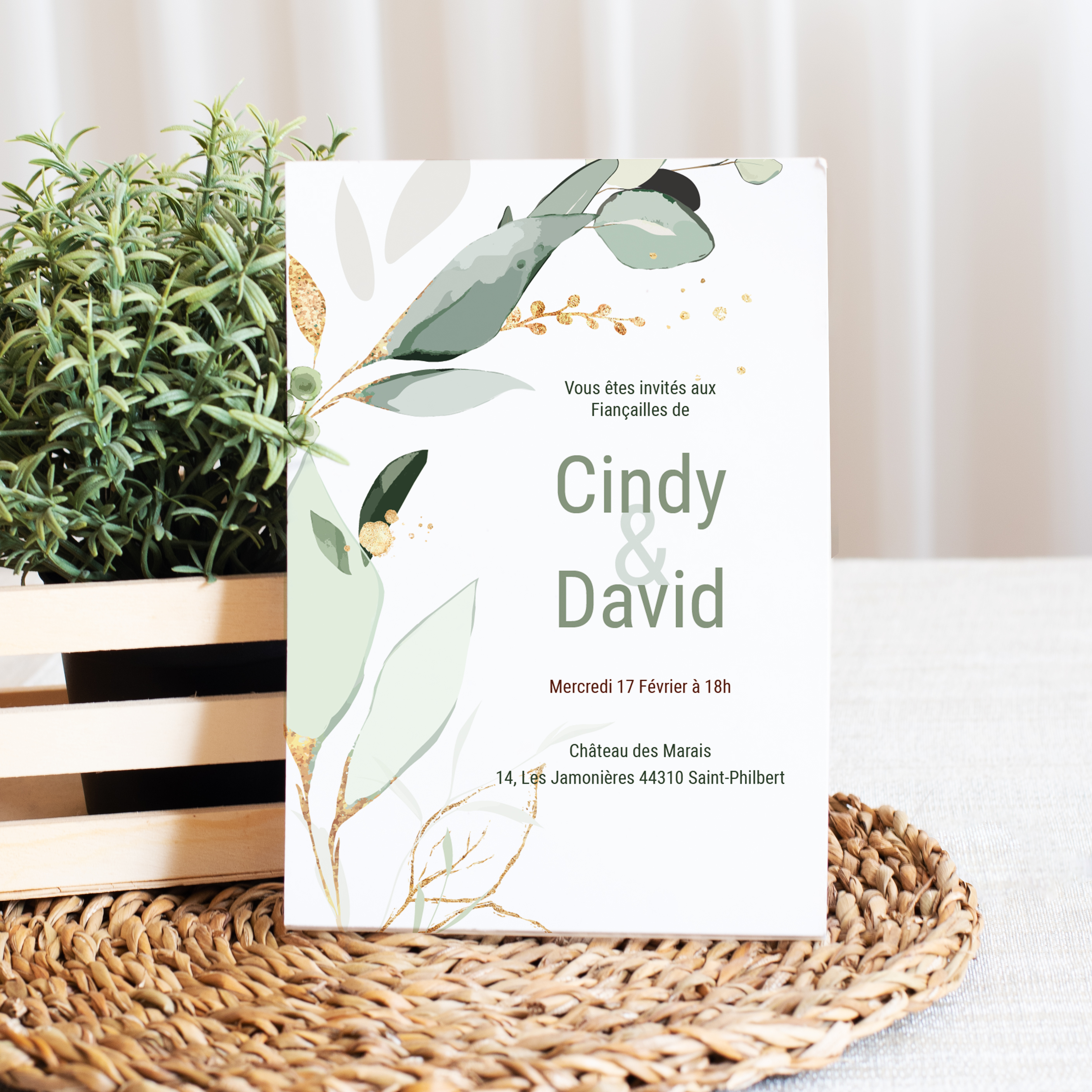 Sage Green Engagement