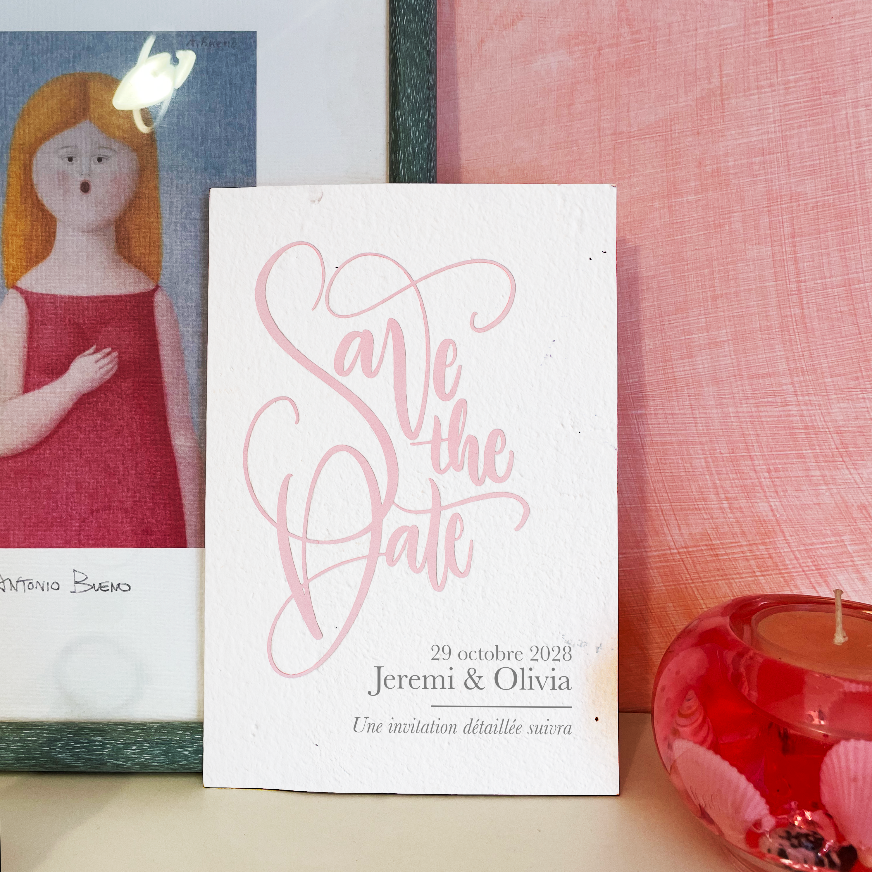 Save The Date On The Wall