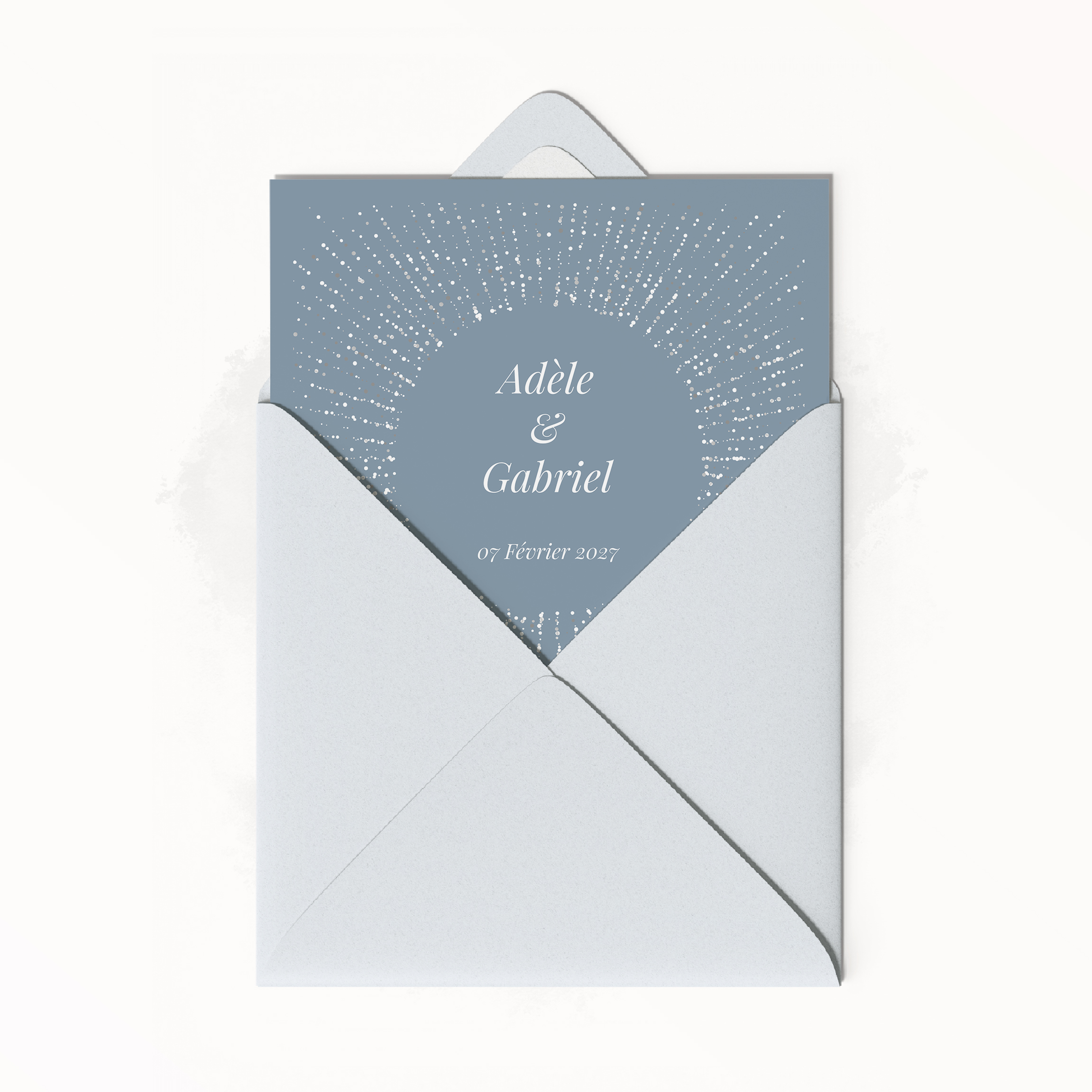 Silver Circle Blue - הזמנה זו מציעה אסתטיקה פשוטה גוון דומיננטי בטוח שוליים קבועים וטיפוגרפיה ברורה. היוצרים שלנו עיצבו אסתטיקה פרימיום המשלבת דיוק ונכונות. אתם שולחים טקסט אנו משלבים בקפידה מכוונים גוונים ומוסיפים לוגו עדין. בדיגיטל בלבד היא מגיעה מיד לנמענים. כל פרט פרופורציות יישורים ונשימת הלבן תוכנן לאלגנטיות מתמשכת. התכתבות עכשווית פשוטה ומאוזנת.