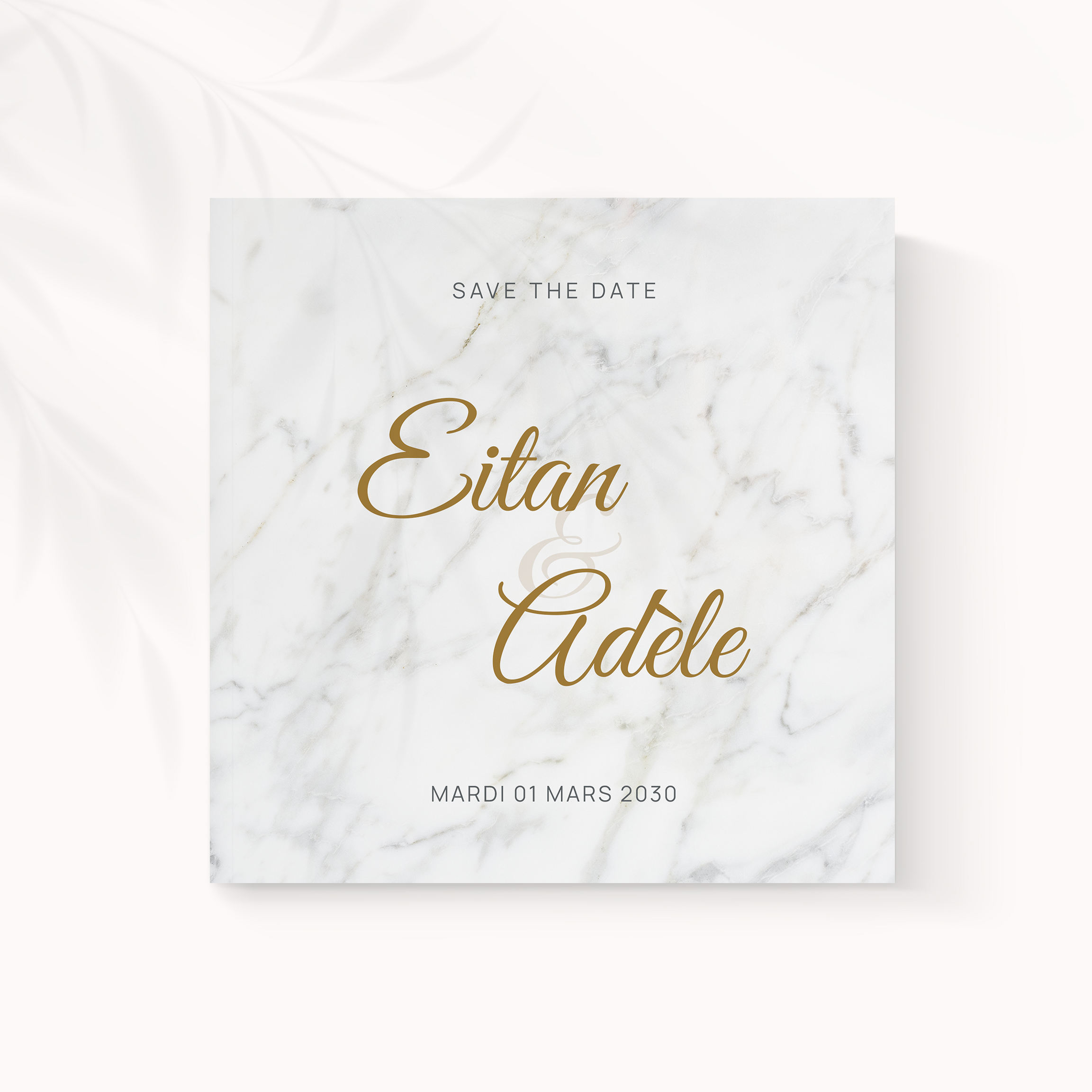 Marble Save The Date