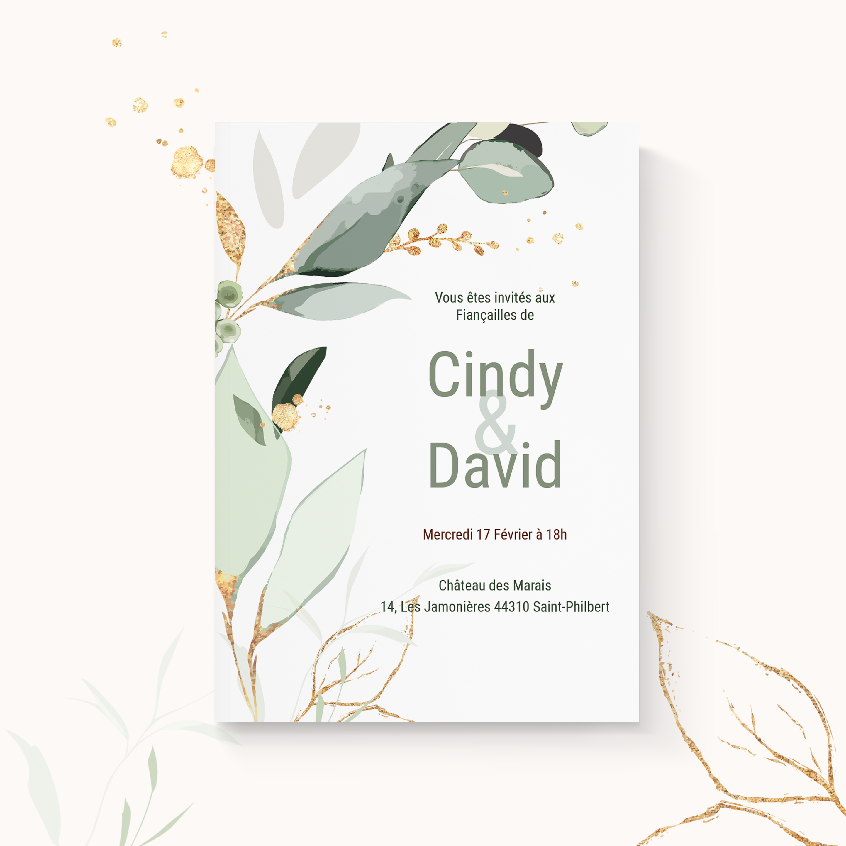Sage Green Engagement