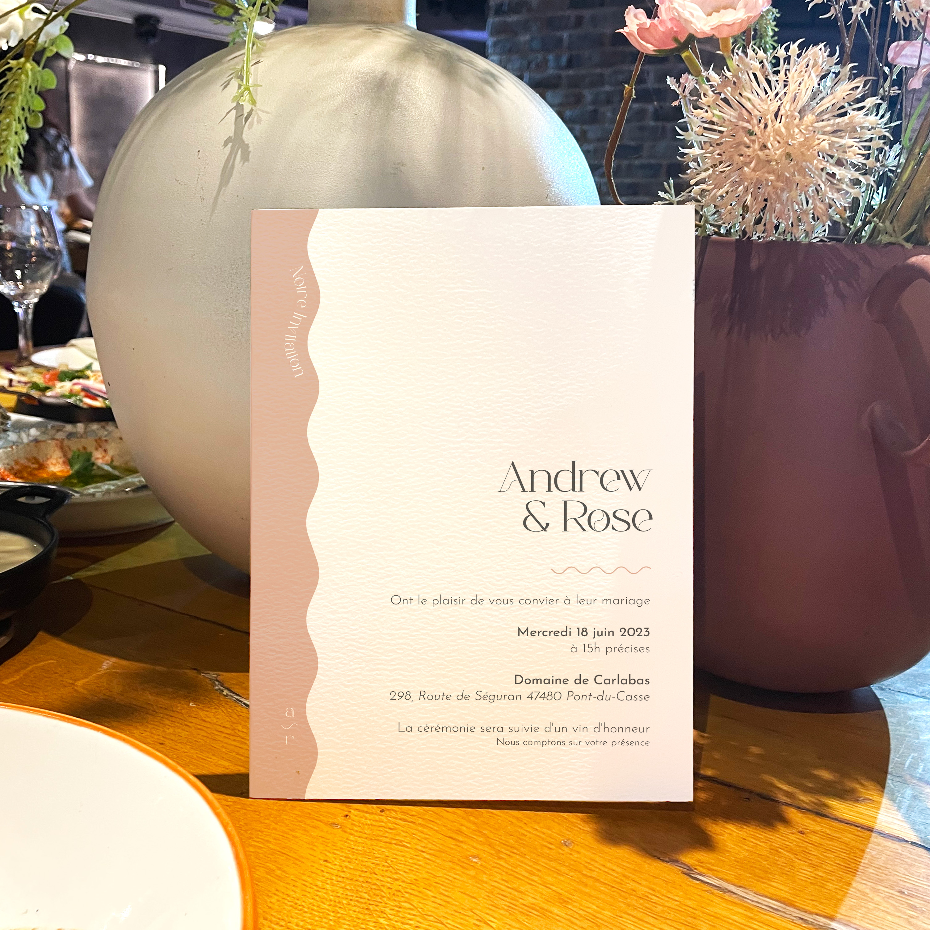 Wavy Invitation