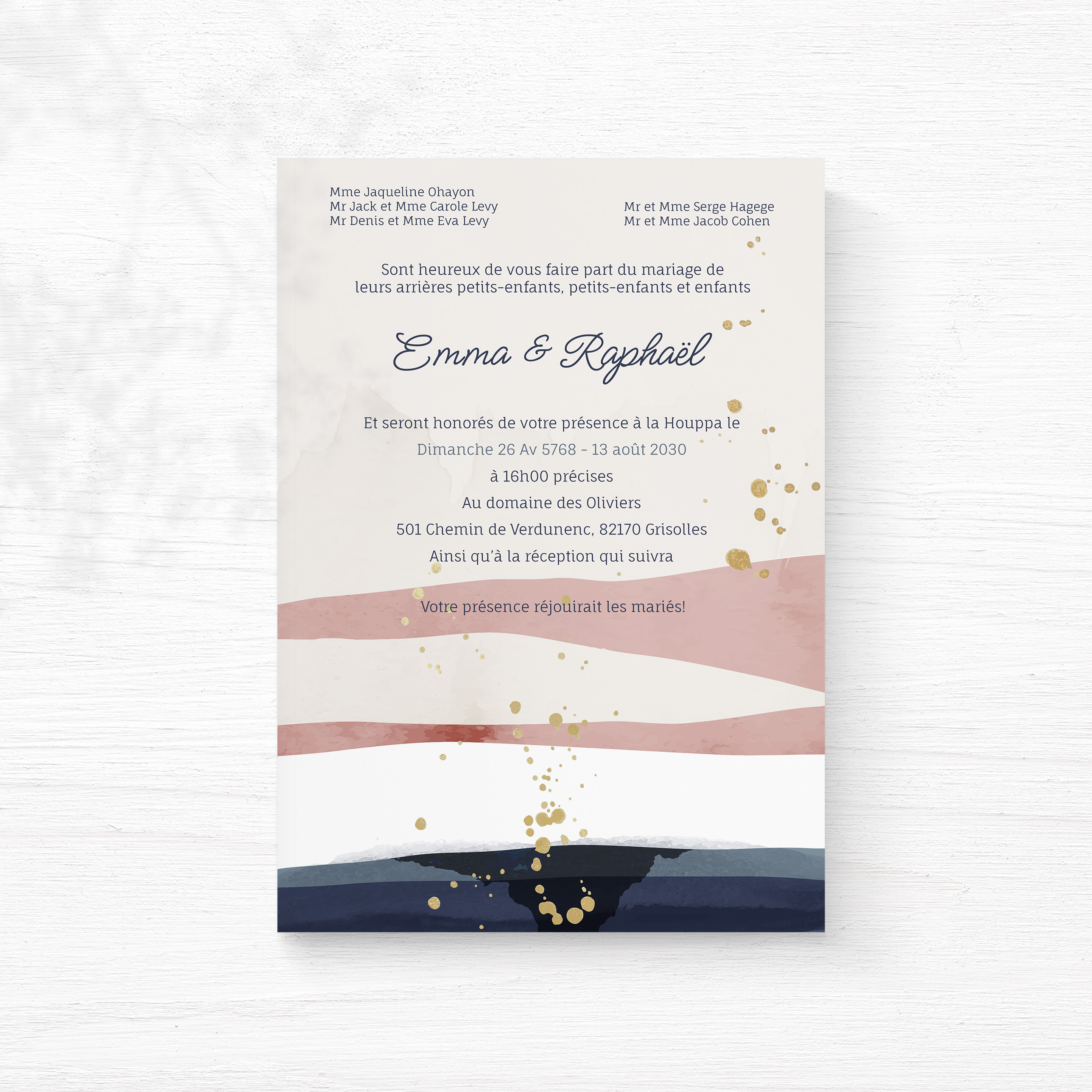 Splash Aquarelle Invit