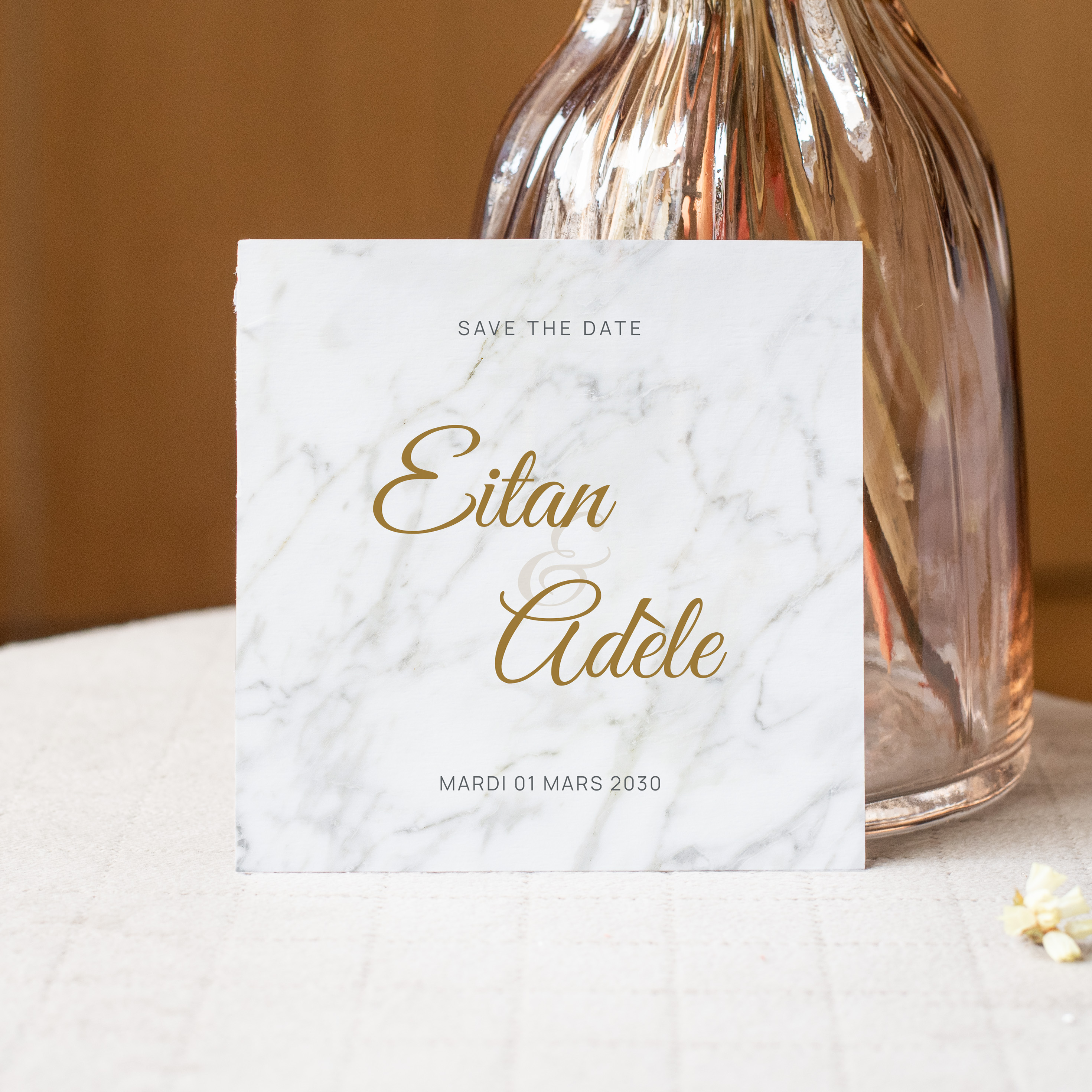 Marble Save The Date