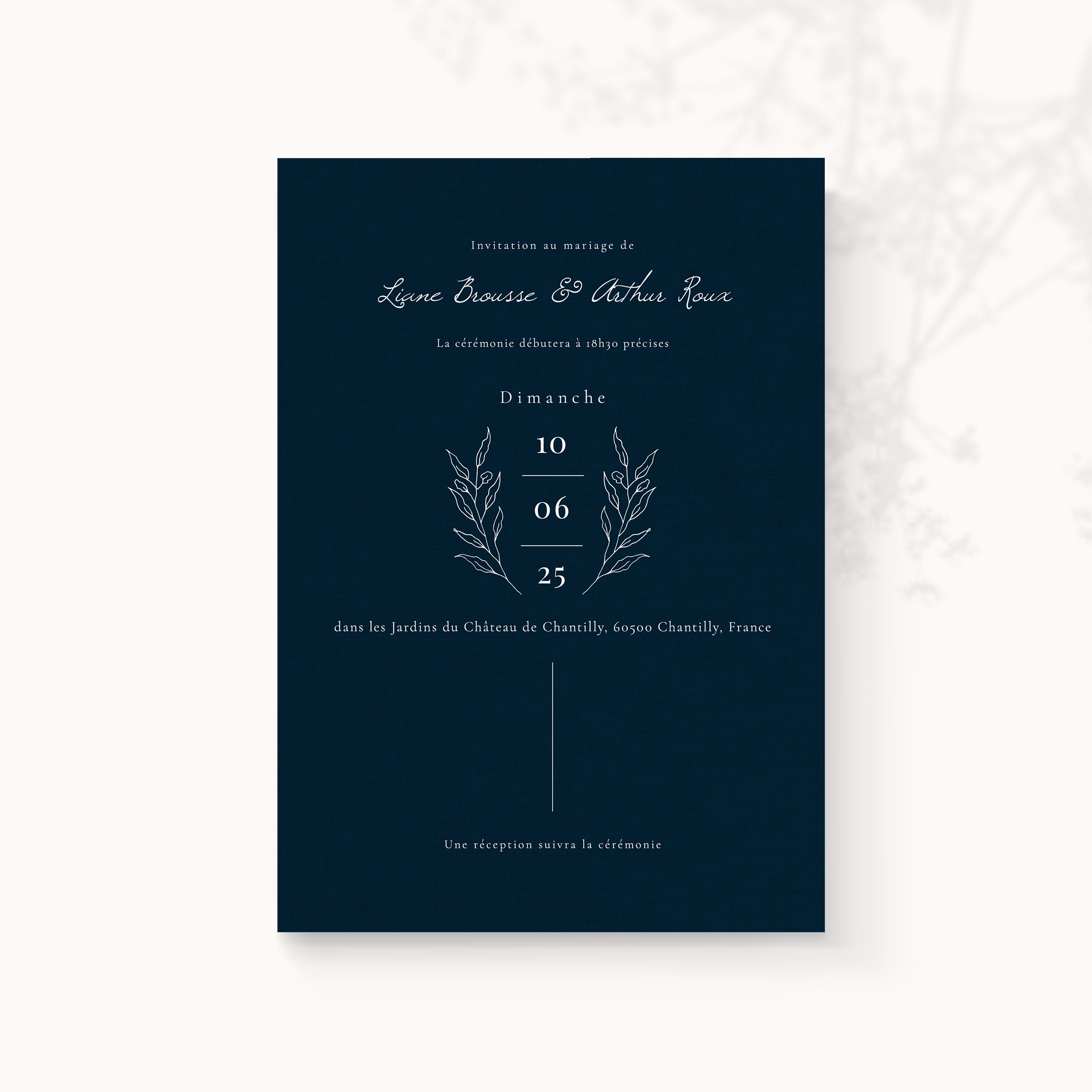 Blue Linen - הדגם מציג גיאומטריה רכה המונחית על ידי גוון דומיננטי שנבחר לביטוי ברור. צורות נקיות מדגישות את העוצמה השקטה של המסר ומאפשרות לטיפוגרפיה לנשום. בעיצוב הצוות שלנו העימוד מעדיף קוהרנטיות גרפית ומשמעת בפרטים. אנו מבצעים התאמה מלאה שילוב טקסט כיוון גוונים והוספת לוגו עדין אם רצוי. בדיגיטל בלבד ההזמנה נשלחת מיד. התוצאה מאמצת מודרניות יציבה ללא תחבולות כדי שהמילים יישארו במרכז. התכתבות אלגנטית ואמינה לסמן תאריך לשתף הודעה או להזמין בטקט.