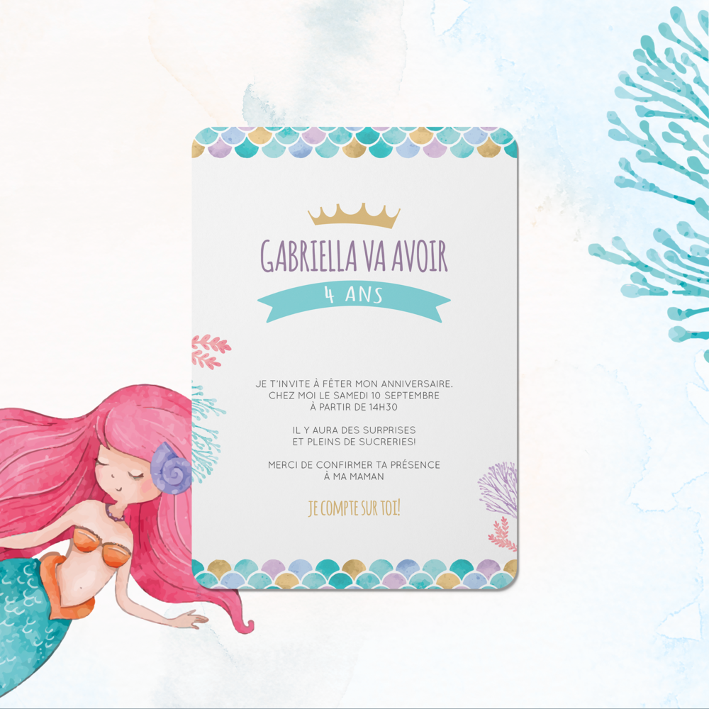 Bubbly Mermaid