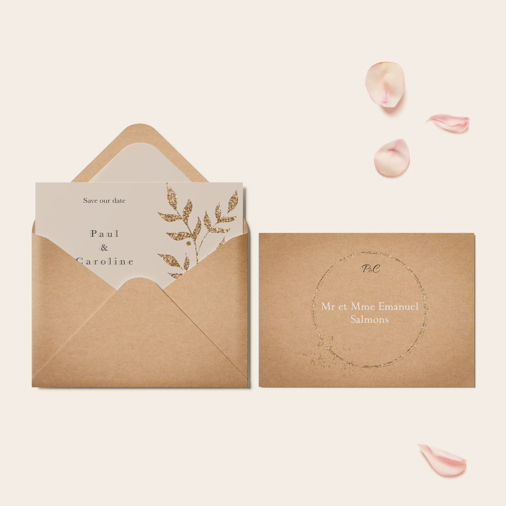 Rose And Gold - הזמנה זו נשענת על גוון דומיננטי מבטא המרוכך בקומפוזיציה ברורה ומדודה. קווים פשוטים וטיפוגרפיה סדירה מבטיחים קריאה חלקה. בעיצוב המאיירים שלנו היא מדמיינת אסתטיקה פרימיום המעדיפה קוהרנטיות ואיזון. אתם מוסרים את הטקסט ואנו מעצבים אותו בקפידה מאזנים את הפלטה ומוסיפים לוגו עדין אם רצוי. בדיגיטל בלבד היא מגיעה מיד לנמענים. התכתבות עכשווית מעודנת ואמינה המתאימה לכל הודעה.
