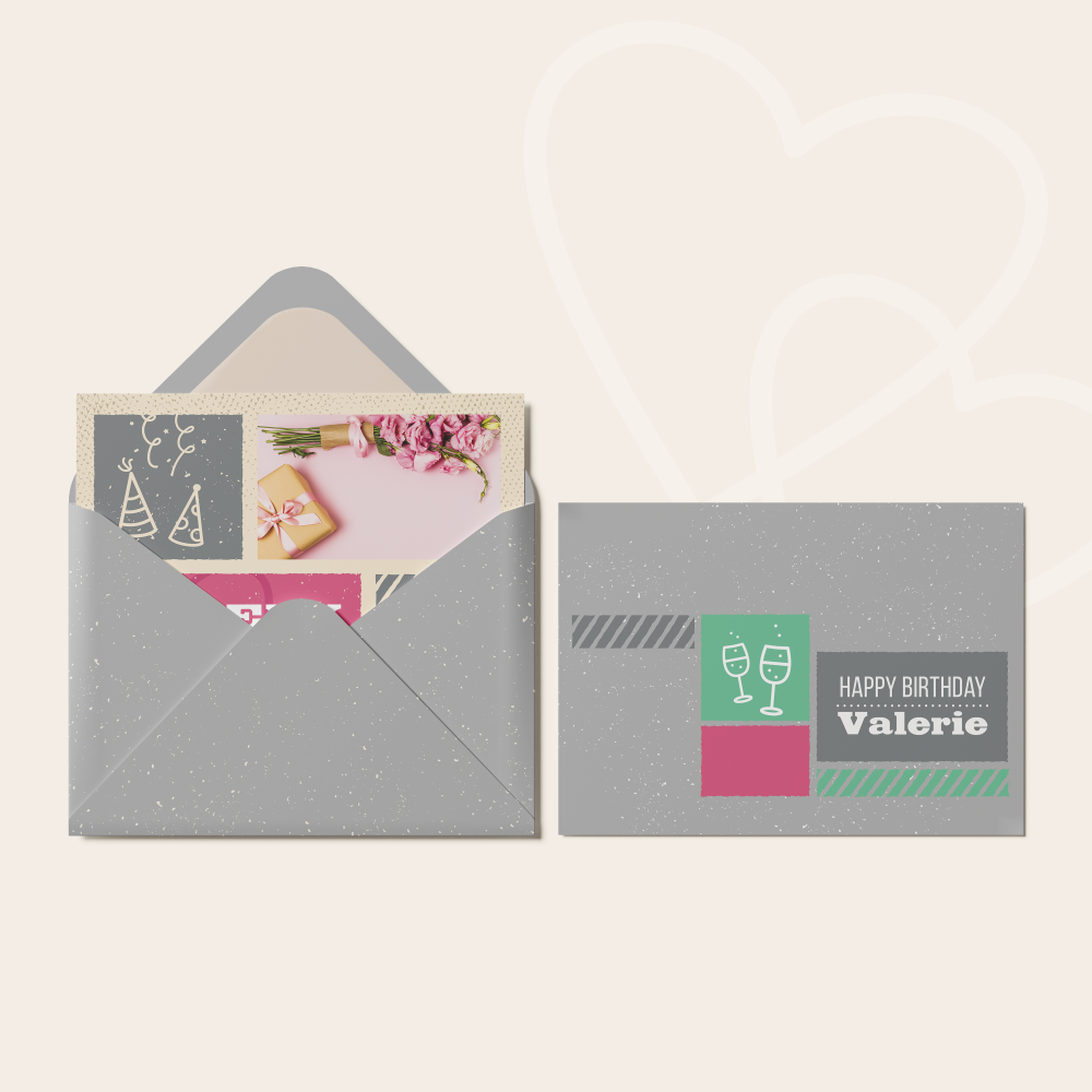 Pink Patchwork - נועדה כמסגרת גרפית מאופקת הזמנה זו מדגישה את הצבע הדומיננטי בגוון מרוסן. שוליים פשוטים ופרופורציות מדויקות מבטיחים מסגרת קריאה ואלגנטית. המאיירים שלנו שאפו לאסתטיקה עכשווית יציבה ומעודנת. אתם מוסרים את הטקסט ואנו מעצבים אותו מאזנים גוונים ומוסיפים לוגו עדין אם נדרש. בדיגיטל בלבד היא מגיעה מיד לנמענים. המכלול מעריך דיוק ואלגנטיות עדינה. התכתבות פרימיום ברורה ועל זמנית ההופכת הודעה פשוטה למחווה מעודנת.
