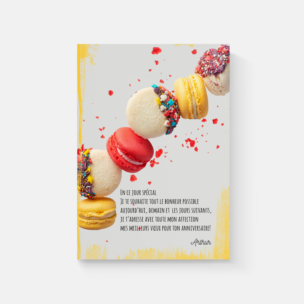 Birthday Cake Yellow - הבחירה היא מודרניות מאופקת גוון דומיננטי מעודן פרופורציות קבועות ונשימה טיפוגרפית מוקפדת. המכלול יוצר נוכחות אלגנטית המלווה את המילים ללא כפייה. בעבודת המאיירים שלנו ההזמנה מעדיפה הרמוניה כללית ואיכות הפרט. אנו מבצעים את ההתאמה אתם מוסרים טקסט אנו מעצבים מכוונים את הפלטה ומוסיפים לוגו עדין אם רצוי. בדיגיטל בלבד היא מגיעה מיד לאורחים. התכתבות פרימיום יציבה ואמינה לרגעים החיוניים.