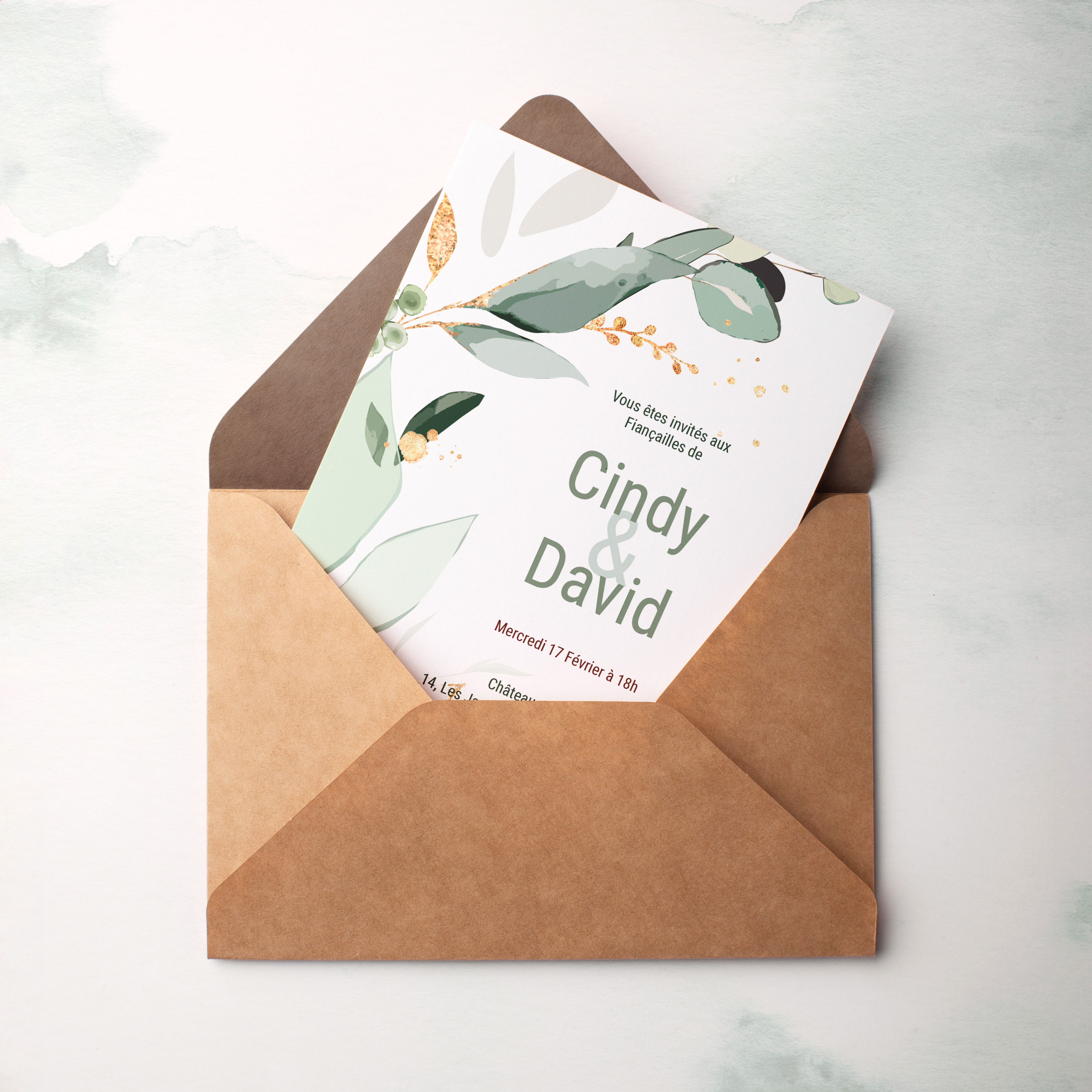 Sage Green Engagement - הדגם מציג גוון דומיננטי רך הנשמר בשוליים פשוטים ובטיפוגרפיה ברורה. המאיירים שלנו עיצבו אסתטיקה פרימיום שבה האלגנטיות נולדת מן המידה. אנו מטפלים בהתאמה אתם מוסרים טקסט אנו מרכיבים בדיוק מכוונים את הפלטה ומוסיפים לוגו עדין. בדיגיטל בלבד ההזמנה מגיעה מיד לנמענים. כל בחירה פרופורציות יישורים וניגודים תוכננה לקריאה חלקה ומתמשכת. התכתבות עכשווית פשוטה ומעודנת.